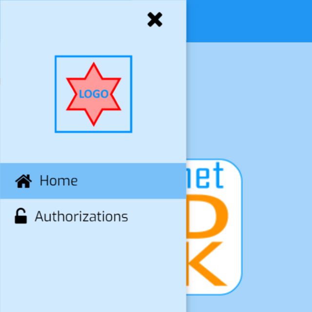 ZnetDK for Mobile - Custom logo