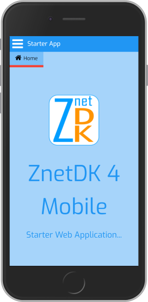 ZnetDK for Mobile Starter App